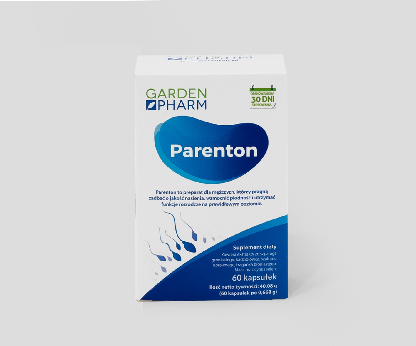 Gardenpharm, Parenton, suplement diety na płodność
