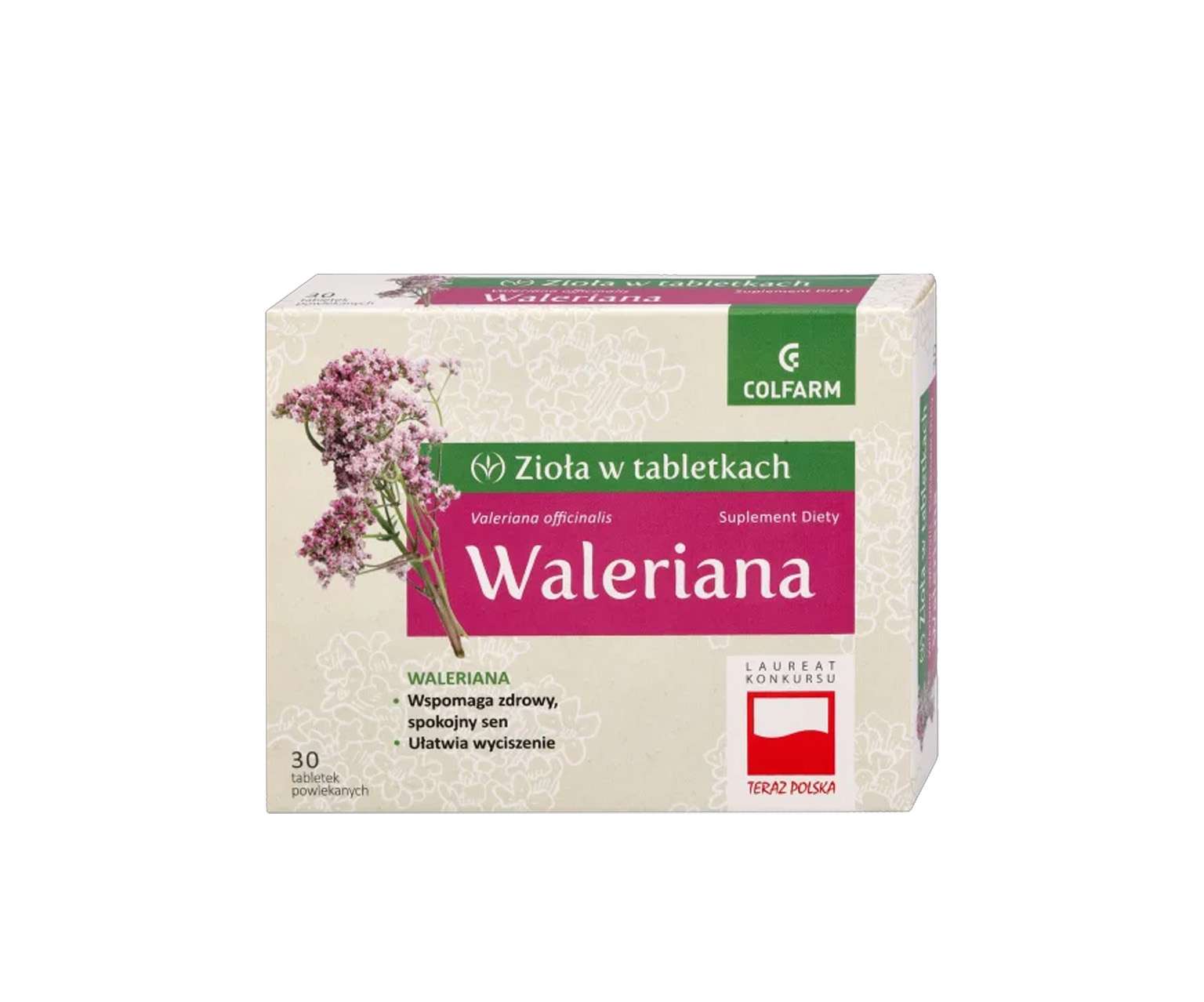 Colfarm, Waleriana, suplement diety, 30 tabletek