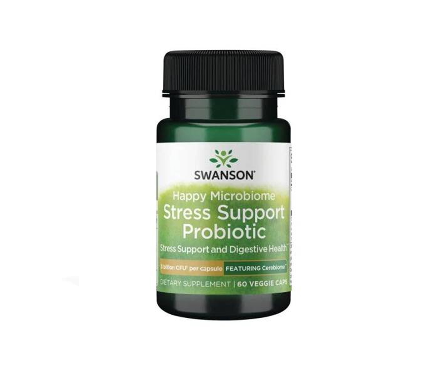 Swanson, Happy Microbiome Stress Support Probiotic, suplement diety