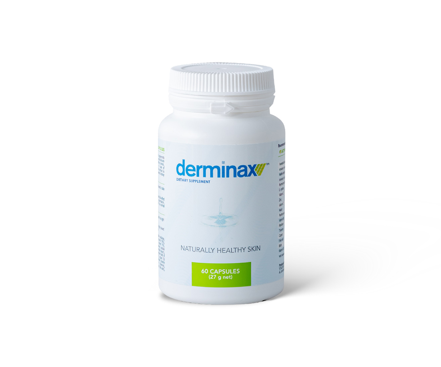 Derminax, tabletki na trądzik, pryszcze i niedoskonałości 