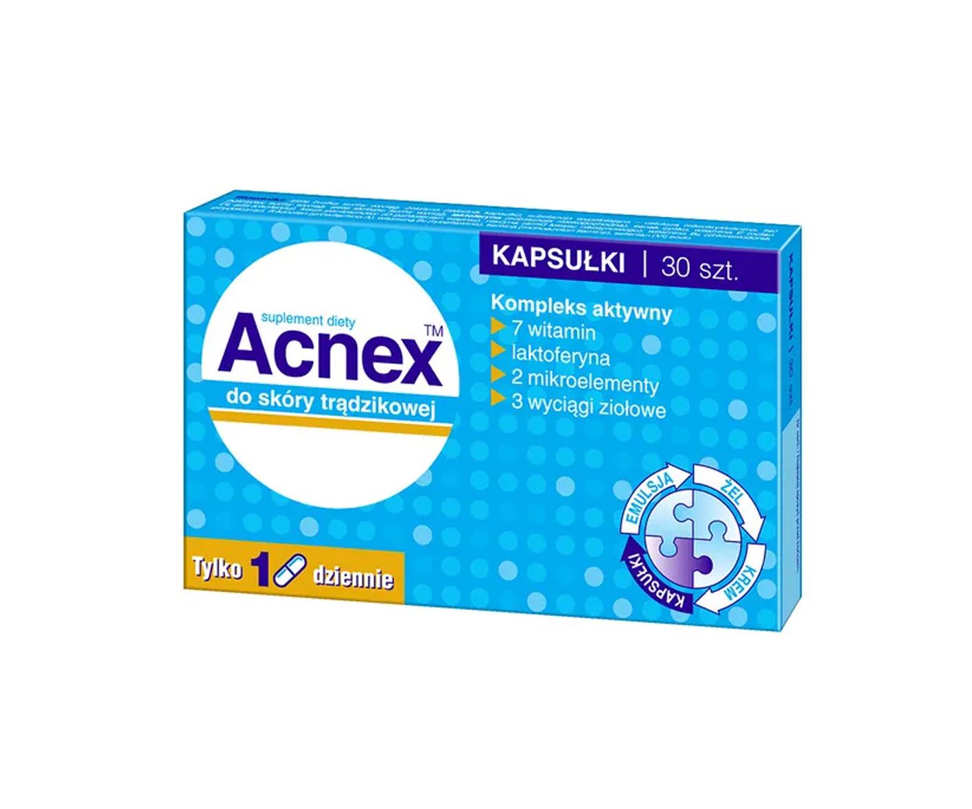 Farmina, Acnex pentru piele predispusă la acnee, capsule pentru acnee