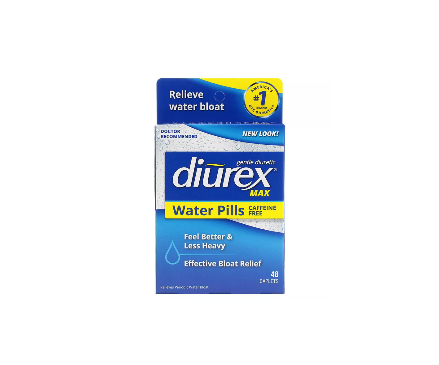 Diurex Max, Diuretic Water Pills, Suplement hamujący zatrzymanie wody w organizmie