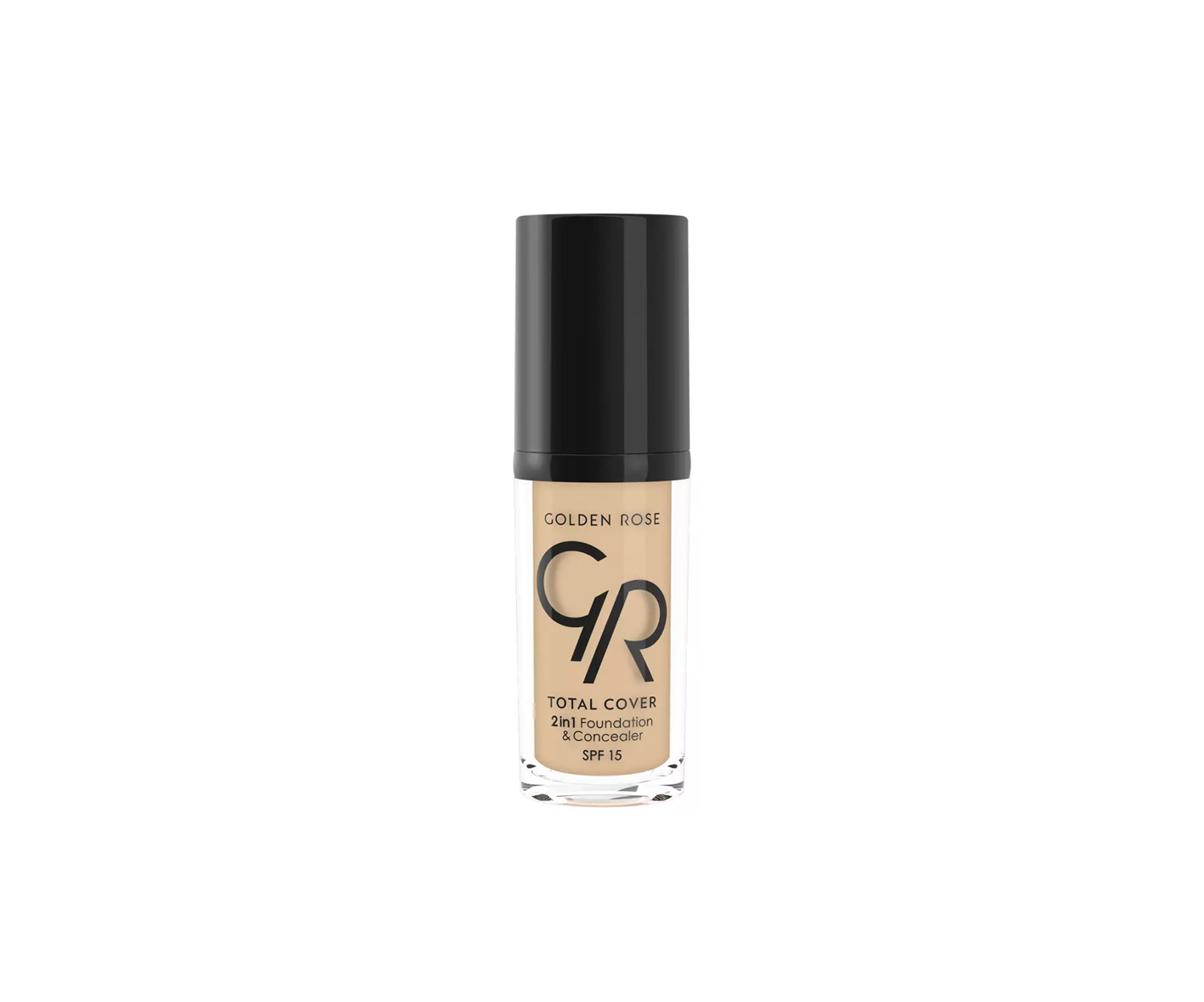 Golden Rose, Total Cover, 2-in-1 opaque foundation and concealer