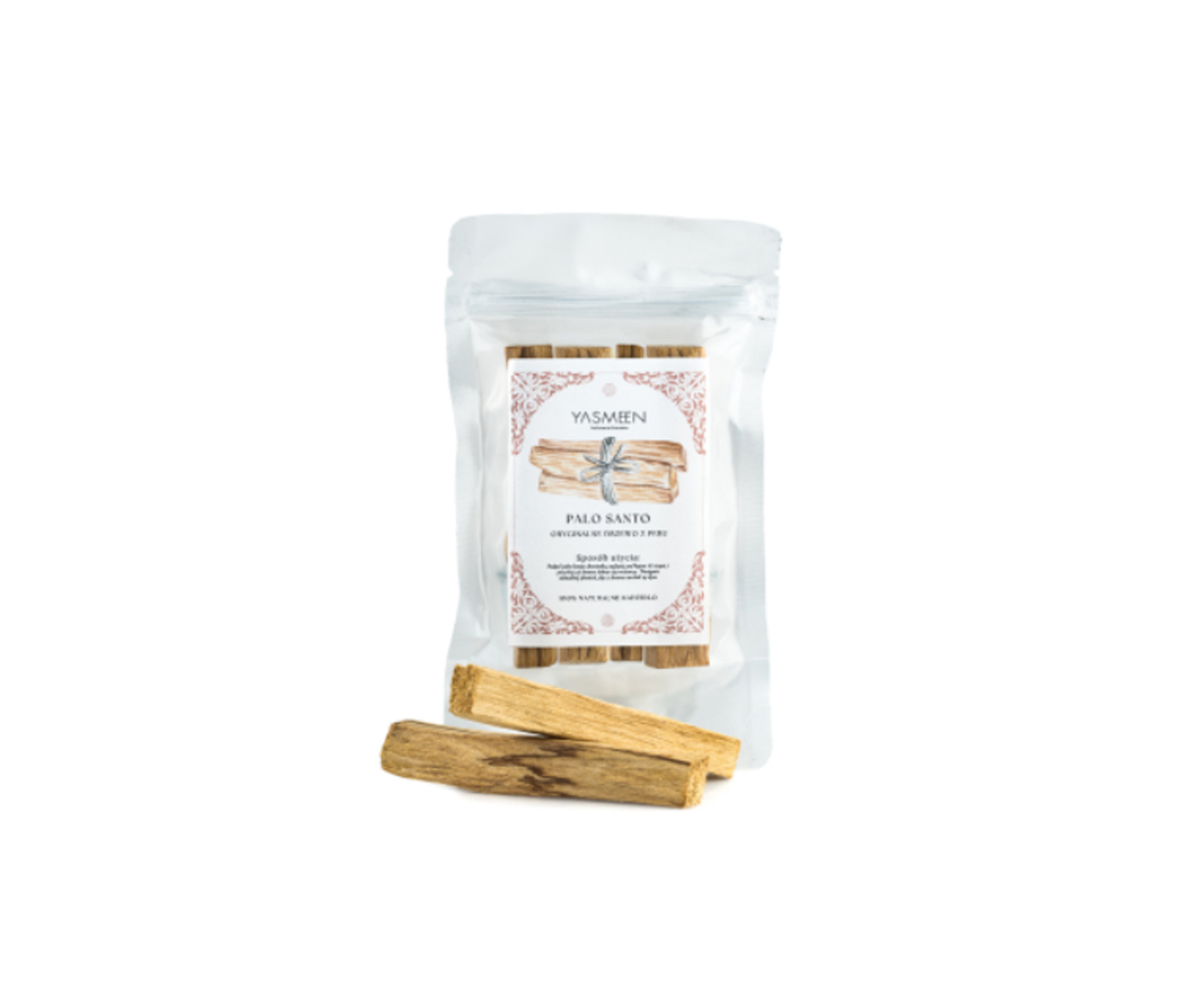 Yasmeen, drewienka Palo Santo, 50 g