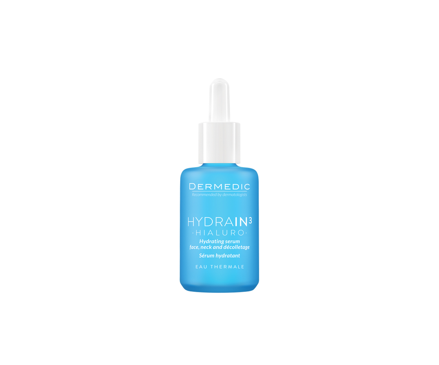 Dermedic, Hydrain 3 Hialuro, Hydrating serum for face, neck and décolleté