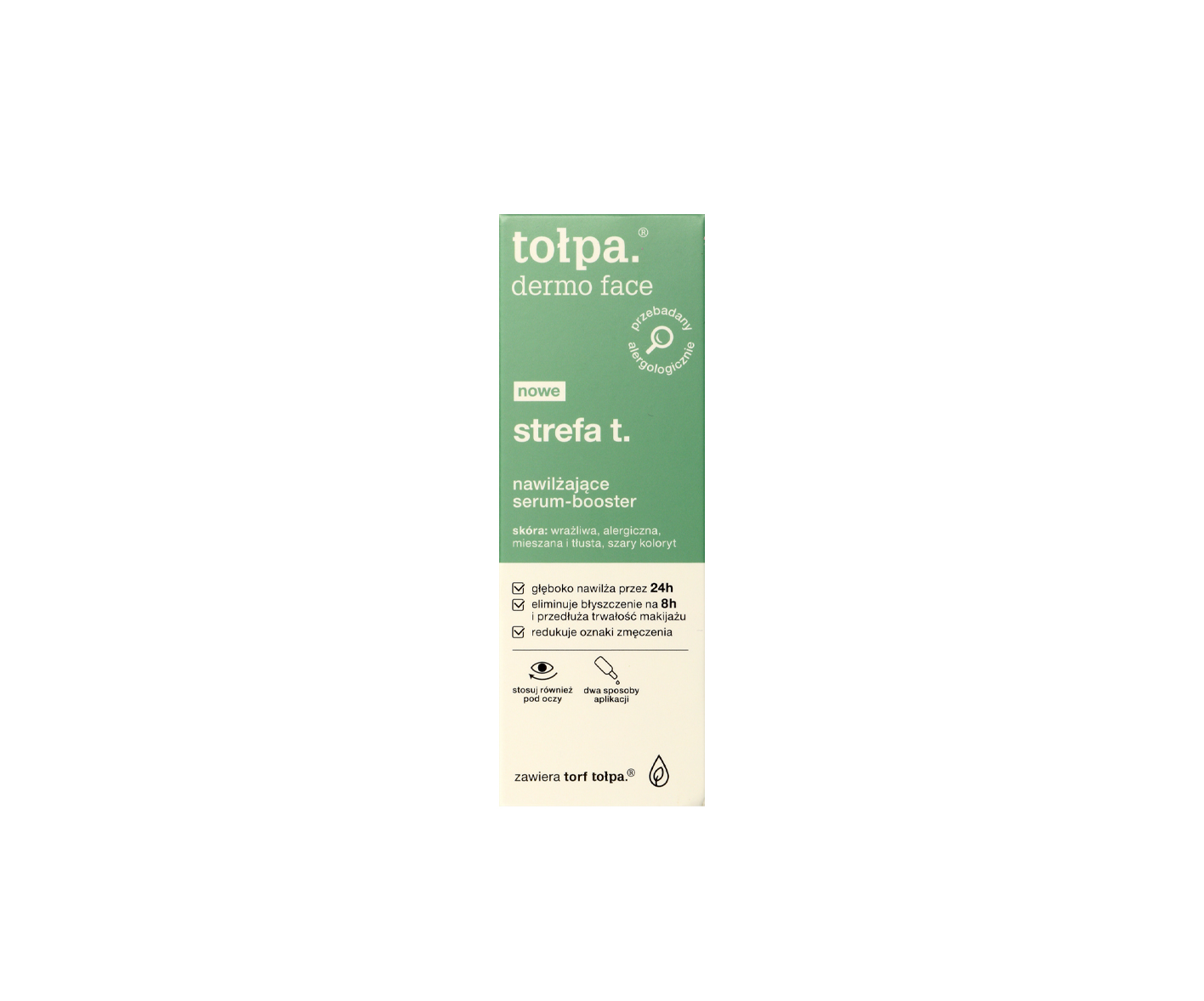 Tolpa, Dermo Face, T-zone, Moisturising serum-booster