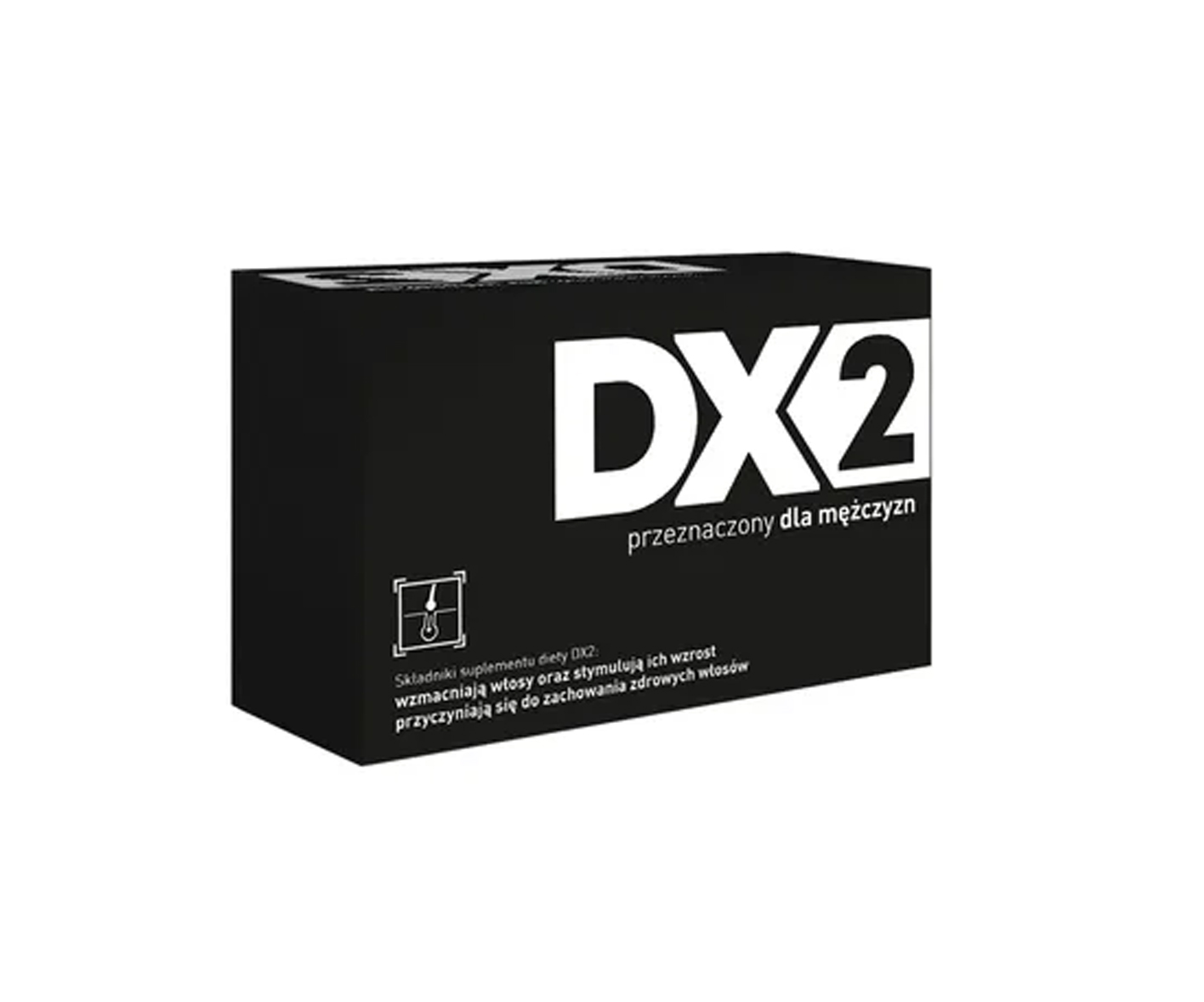 DX2, kapsułki wzmacniające włosy dla mężczyzn