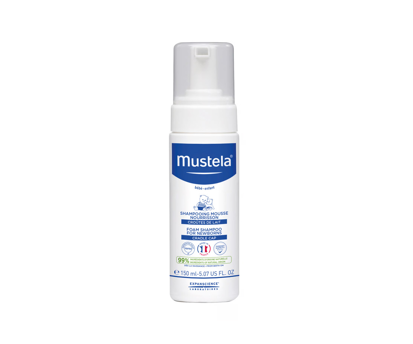 Mustela Bebe, szampon na ciemieniuchę dla dzieci
