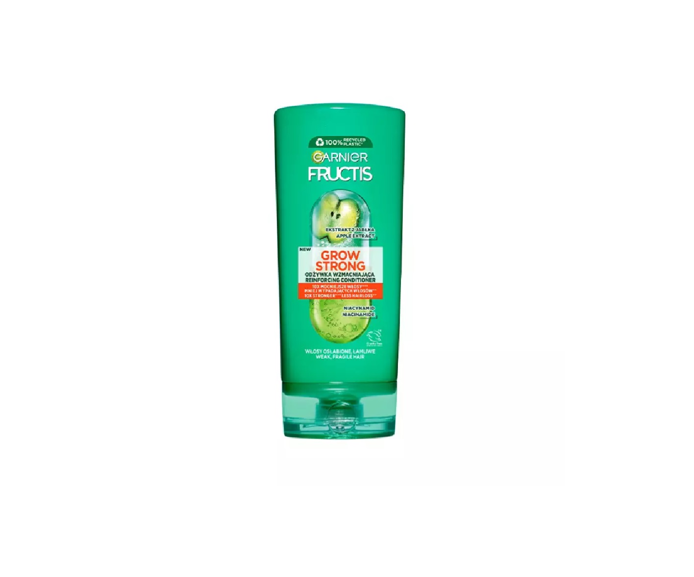 Place 3. Garnier Fructis Grow Strong, hair conditioner