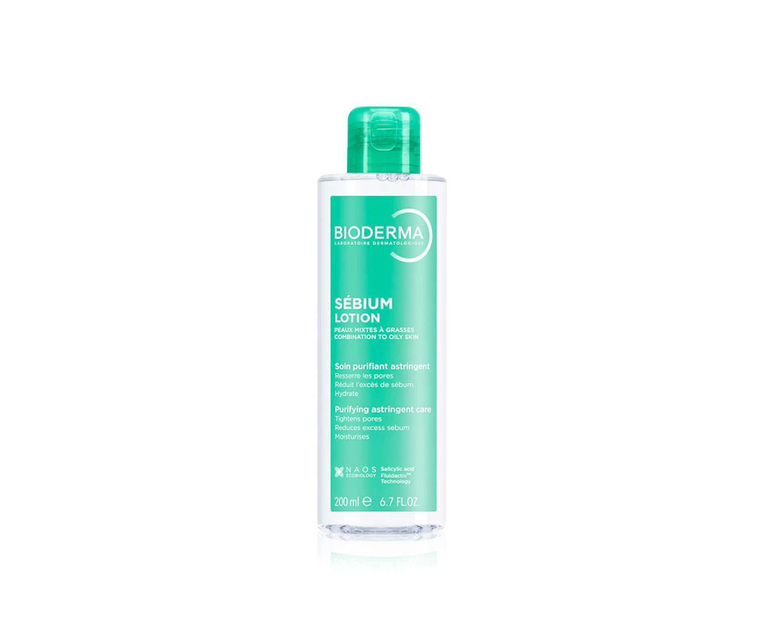 Bioderma, Sebium Lotion, Tonik na trądzik na plecach, 200 ml