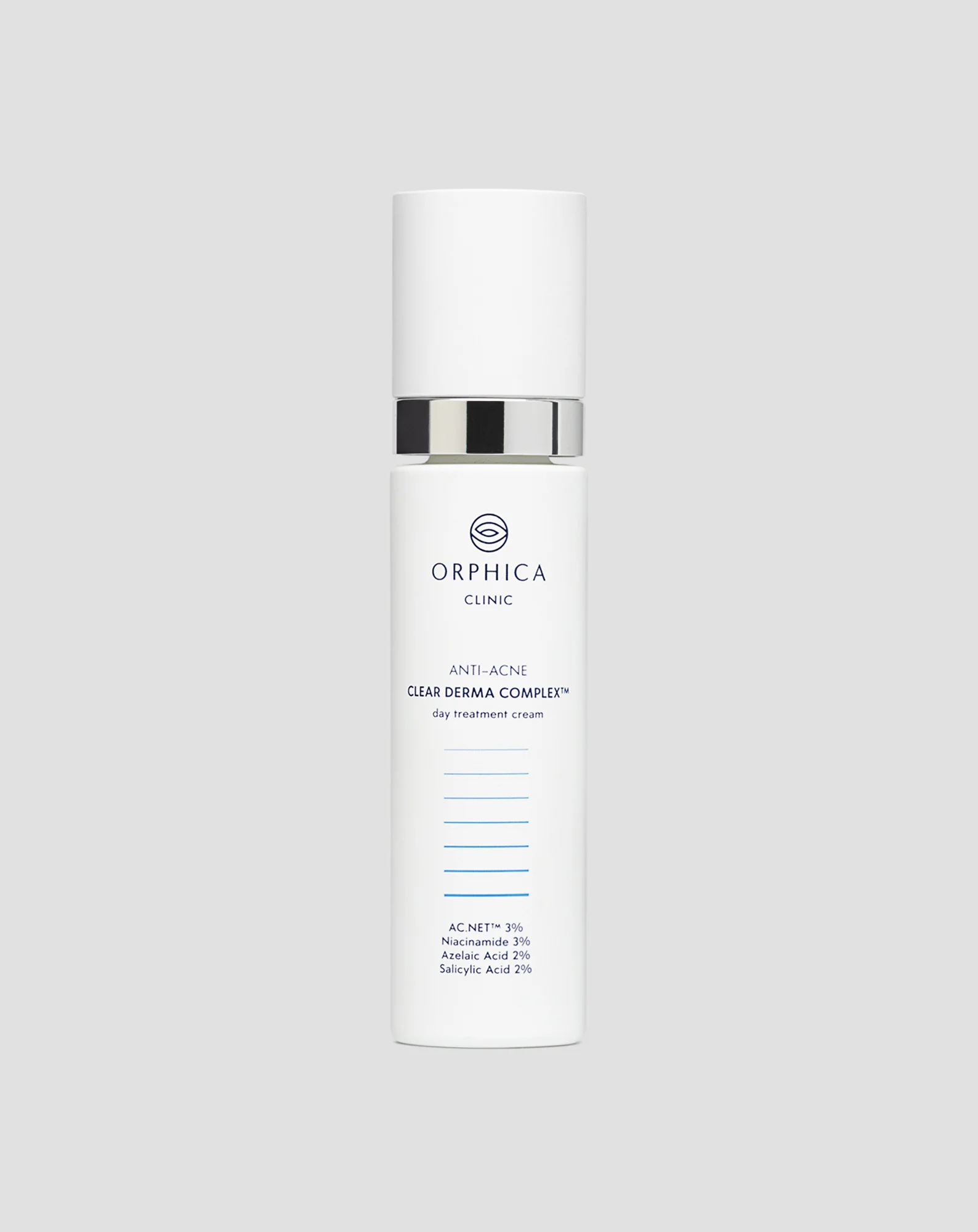 Orphica, Clinic, Anti-Acne, Krem na dzień przeciwtrądzikowy z kwasem salicylowym i azelainowym, 50 ml