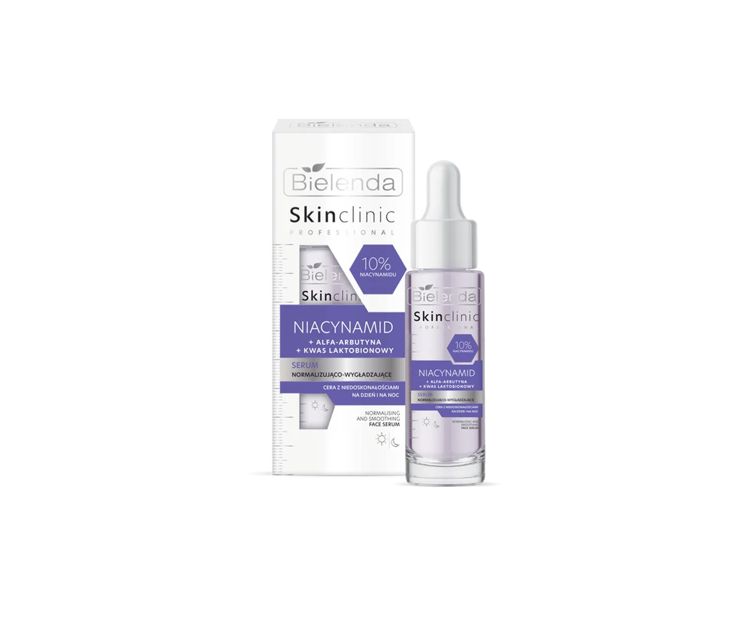 Bielenda Skin Clinic Professional Niacynamid, Normalizująco-wygładzające serum na trądzik