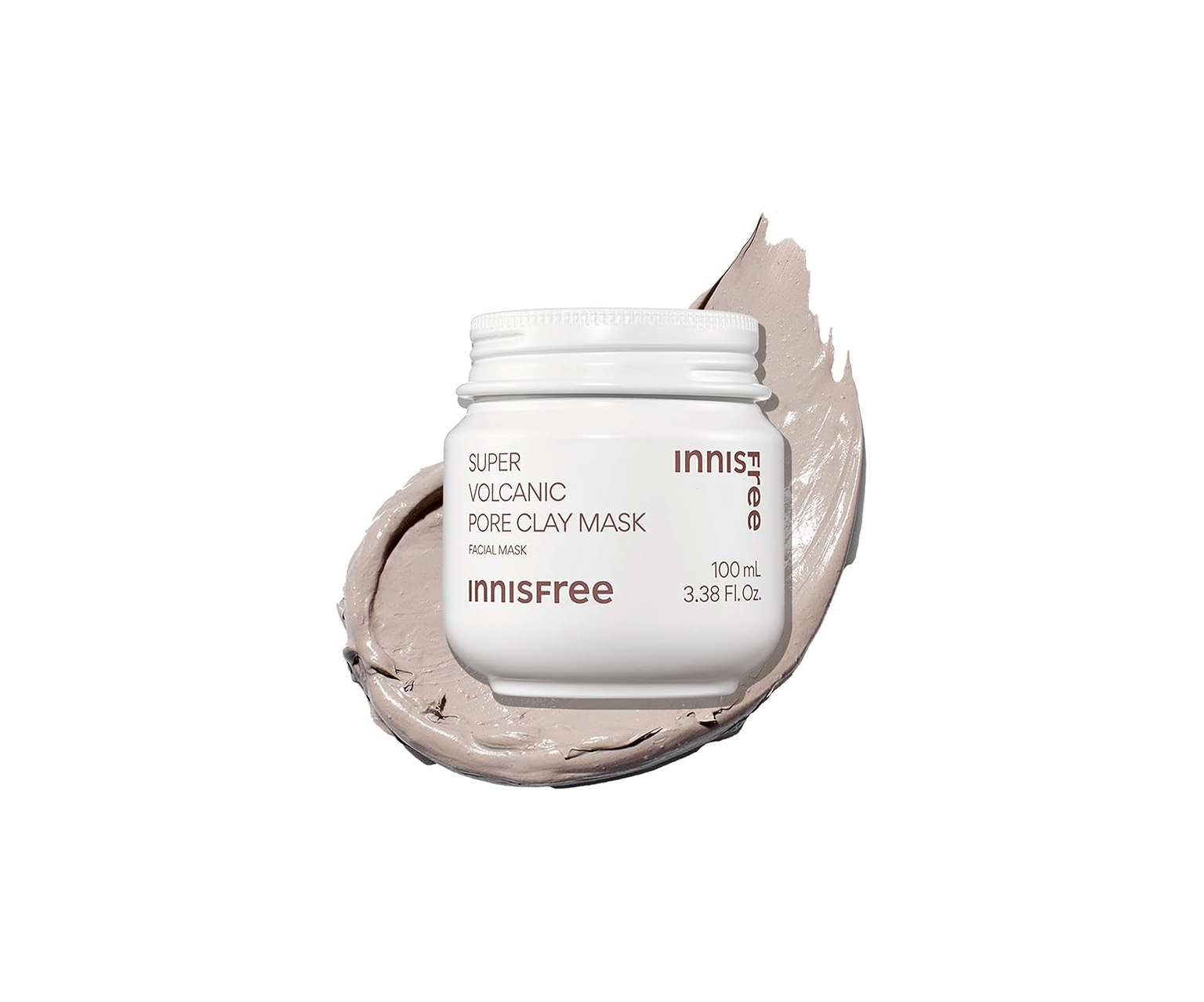 Innisfree, Super Volcanic Pore Clay Mask, maseczka na trądzik, 100 ml