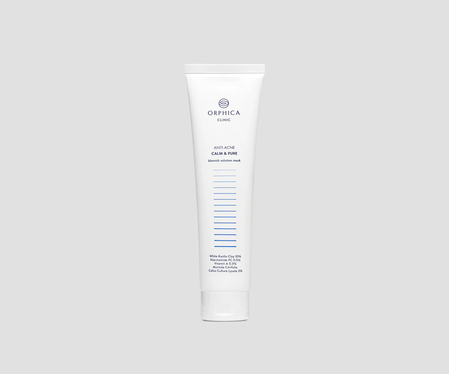 Orphica Clinic Anti-Acne, Maska oczyszczająco-regenerująca do cery trądzikowej z białą glinką 
