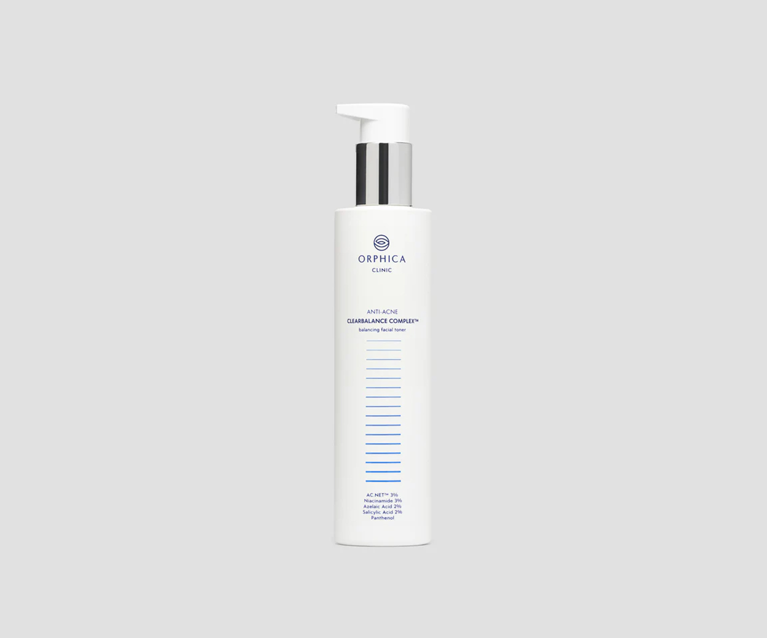 Orphica Clinic Anti-Acne, Toner do twarzy na trądzik z niacynamidem i kwasem azelainowym, Tonik na trądzik