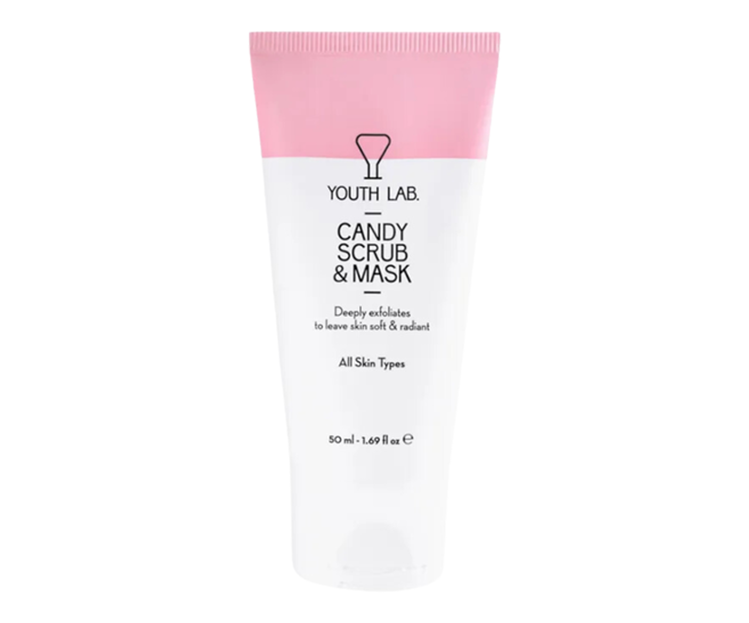 Youth Lab. Candy Scrub, Oczyszczająca peeling-maska na trądzik zaskórnikowy