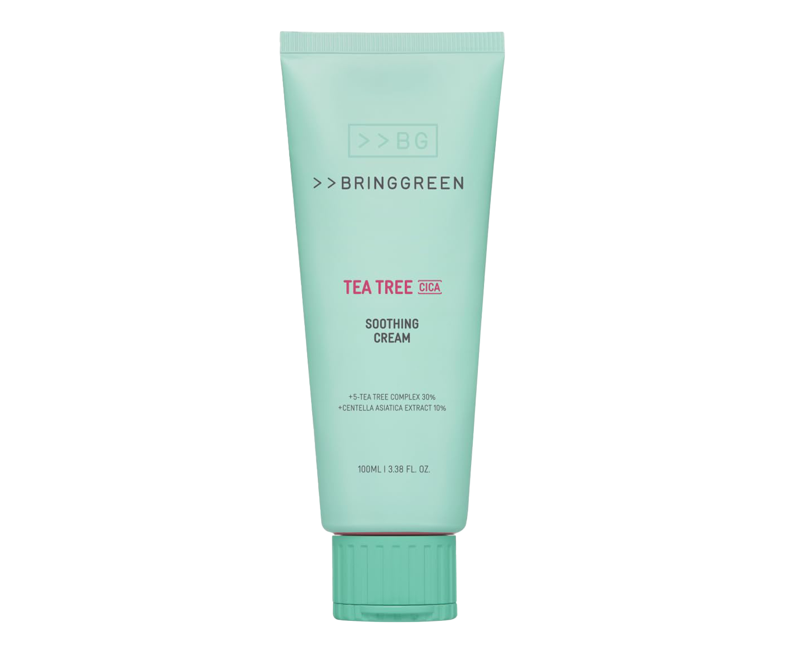 Bringgreen, Tea Tree Cica Soothing Cream Plus, krem nawilżający na trądzik, 100 ml