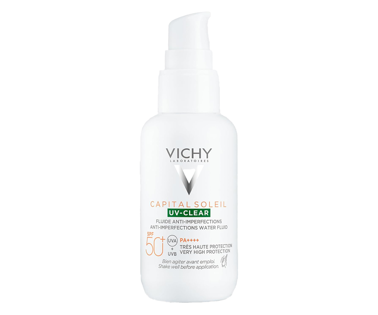 Vichy, Capital Soleil UV-Clear, krem nawilżający na trądzik, 40 ml