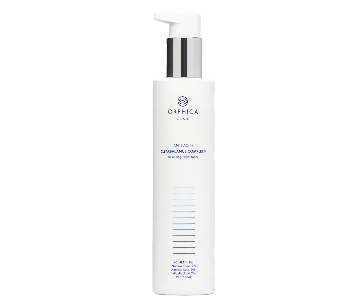 Orphica, Clinic, Anti-Acne, Toner do twarzy na trądzik z niacynamidem i kwasem azelainowym, 200 ml