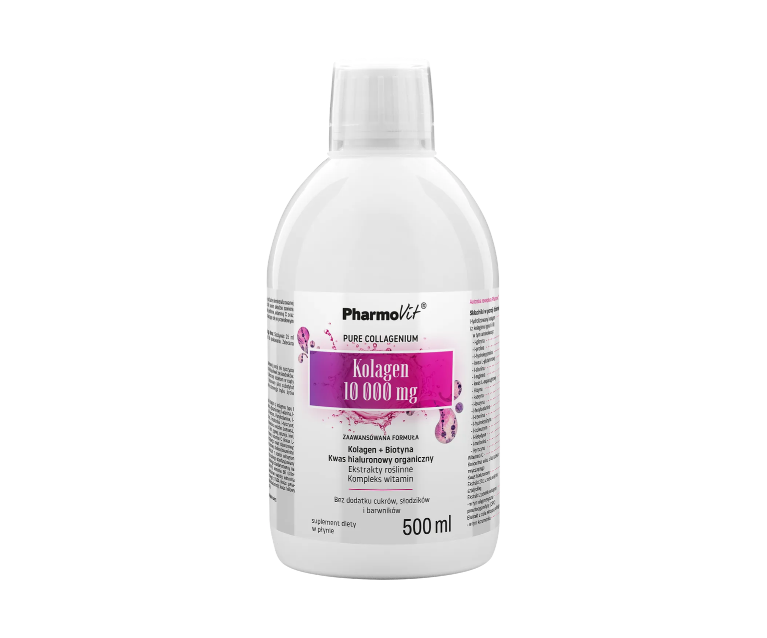 PharmoVit Kolagen 10000 mg, Kolagen w płynie