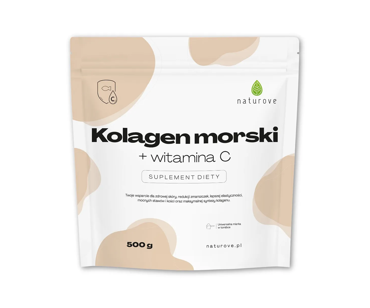 Naturove, Kolagen morski z witaminą C