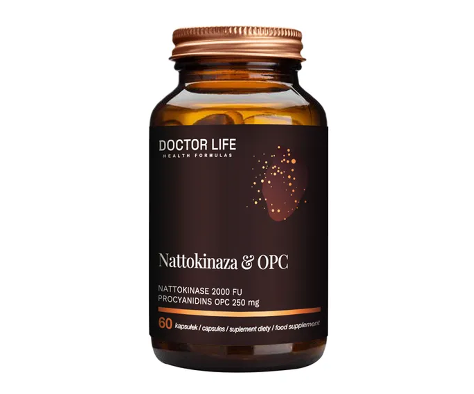 Doctor Life, Nattokinaza & OPC, Suplement na układ krążenia