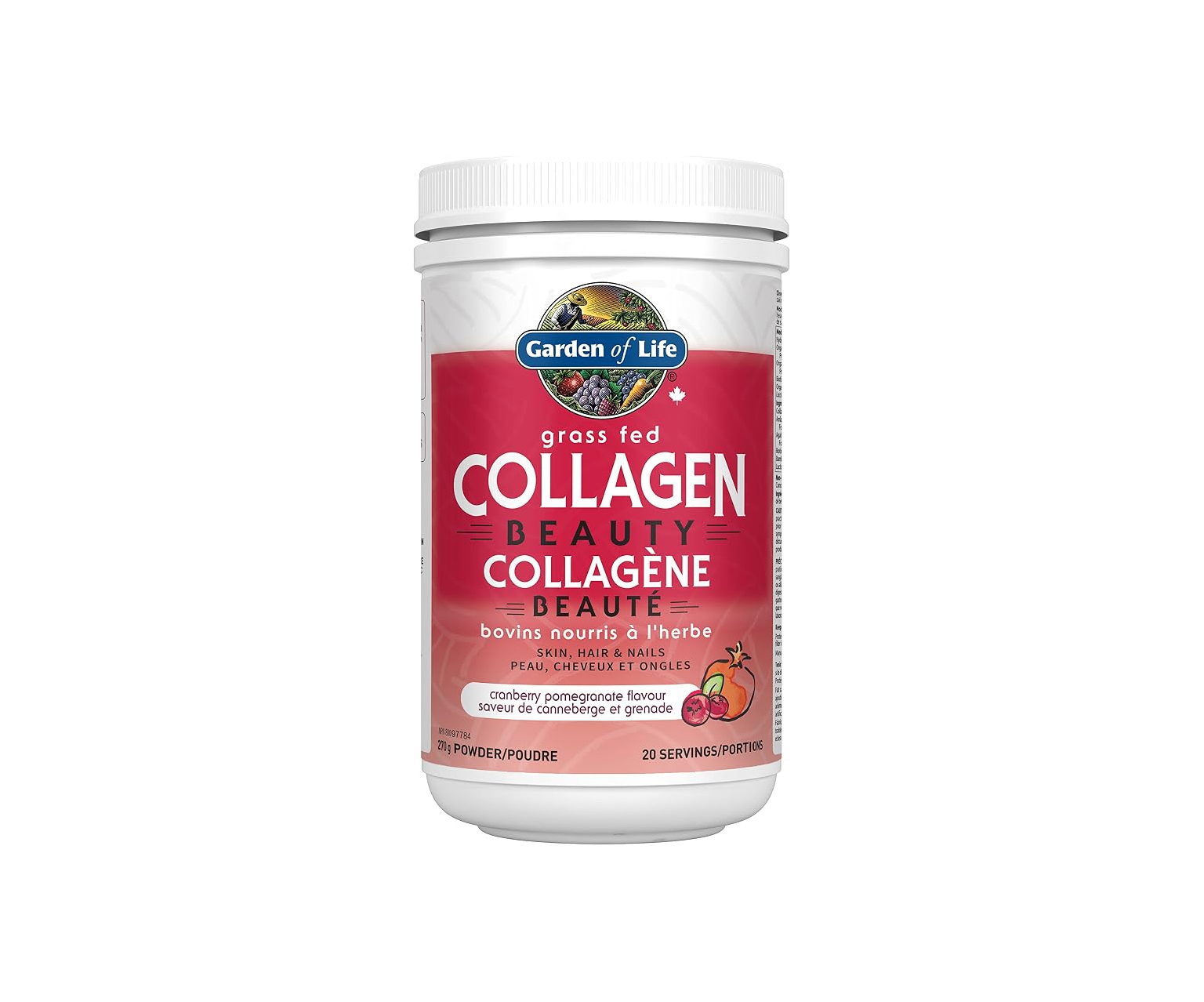 Garden of Life, Collagen Beauty, kolagen do picia, 270 g