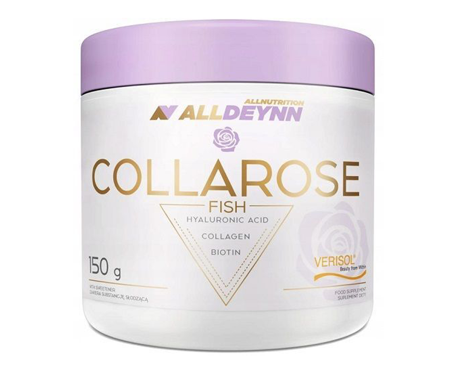 Alldeynn, CollaRose, Fish, kolagen rybi, 150 g