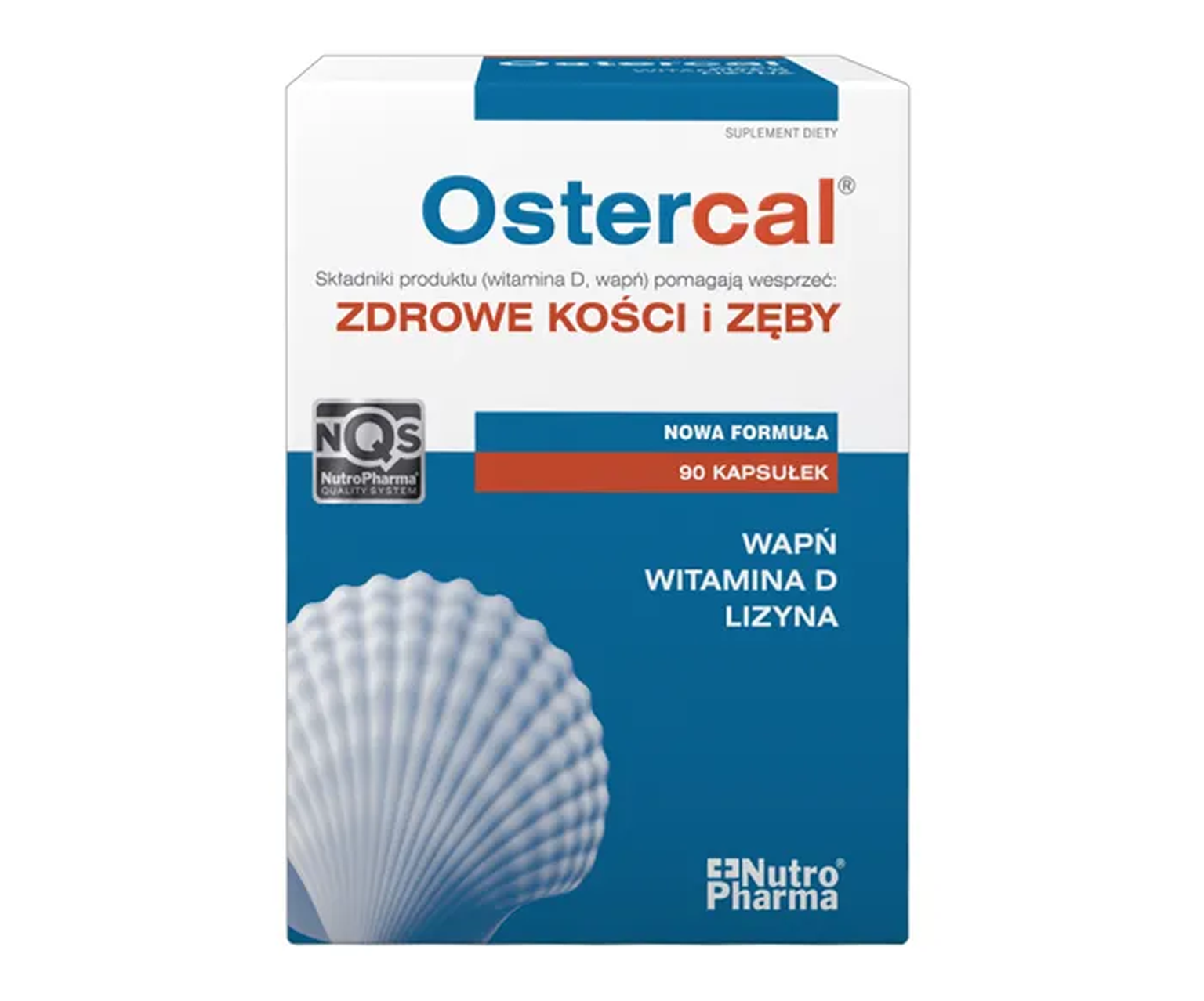 NutroPharma Ostercal, Suplement diety na zdrowe kości i zęby