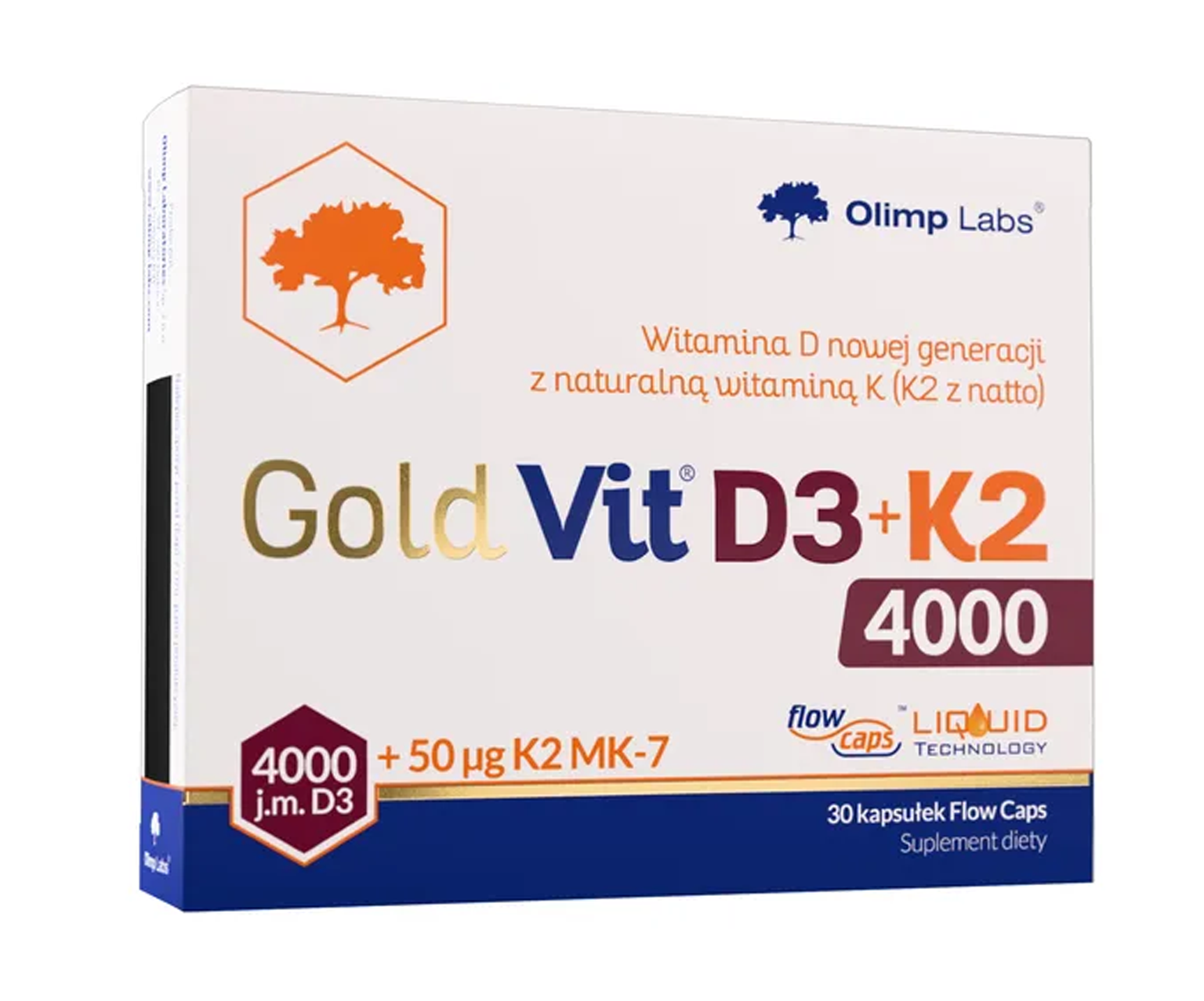 Olimp Labs, Gold-Vit D3 + K2 4000