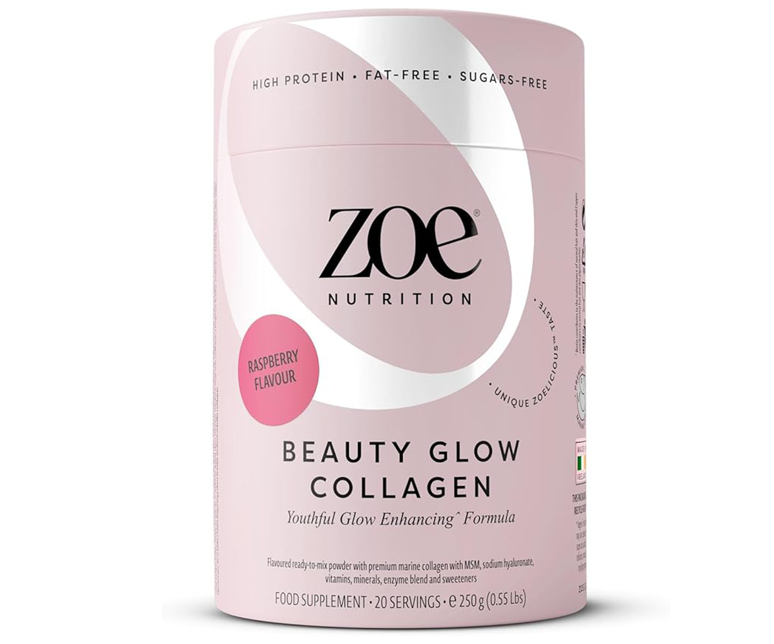 Zoe, Beauty Glow Collagen, kolagen na skórę, 250 g