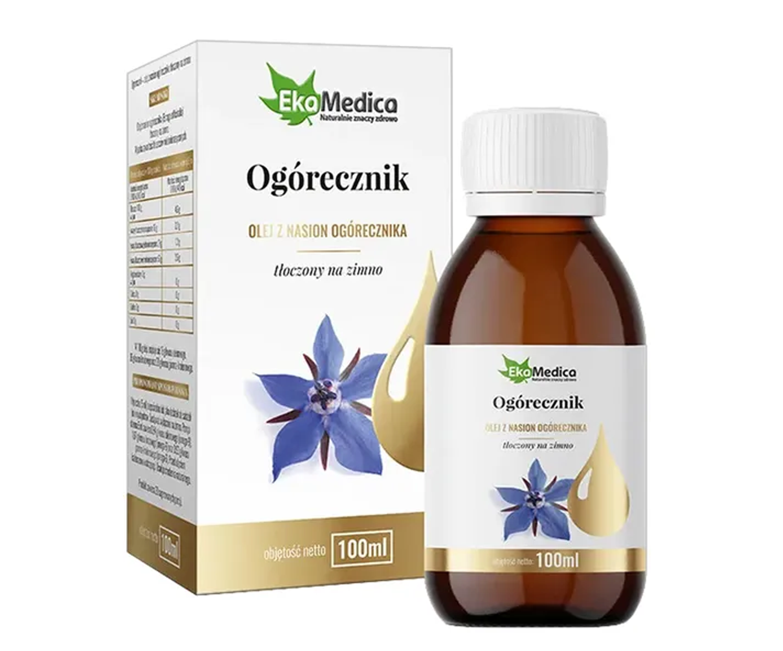 EkaMedica Ogórecznik, Olej z nasion ogórecznika