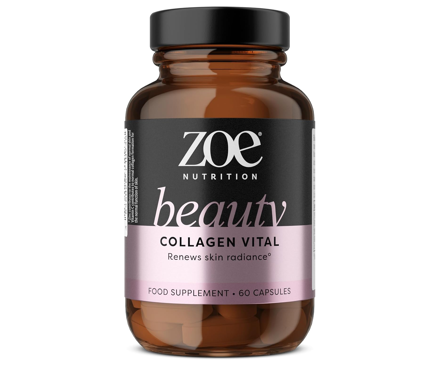 Zoe, Beauty, Collagen Vital, kolagen morski, 60 kapsułek
