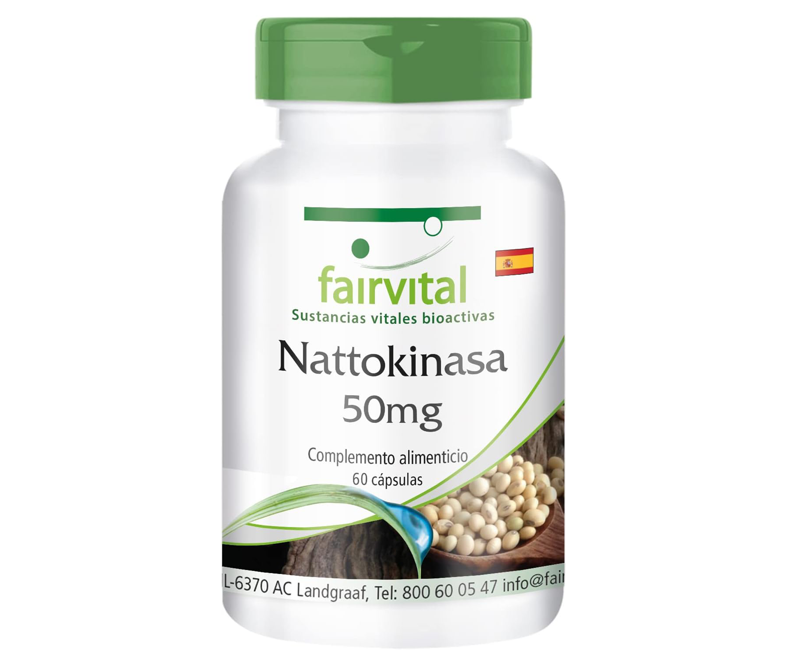 FairVital, Nattokinaza, suplement diety, 60 kapsułek