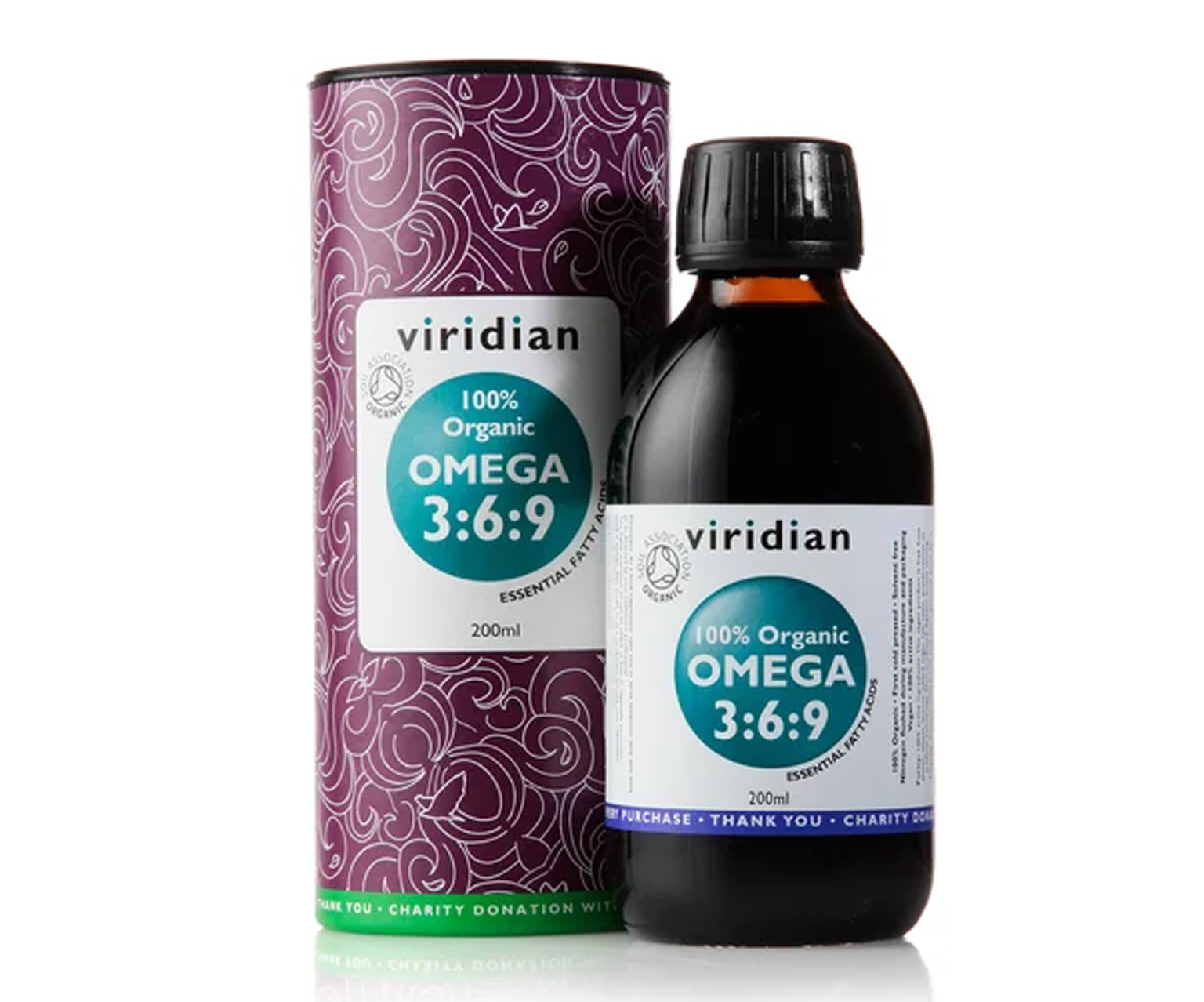 Viridian, Organic Omega 3:6:9 Oil, Oleje do picia na skórę