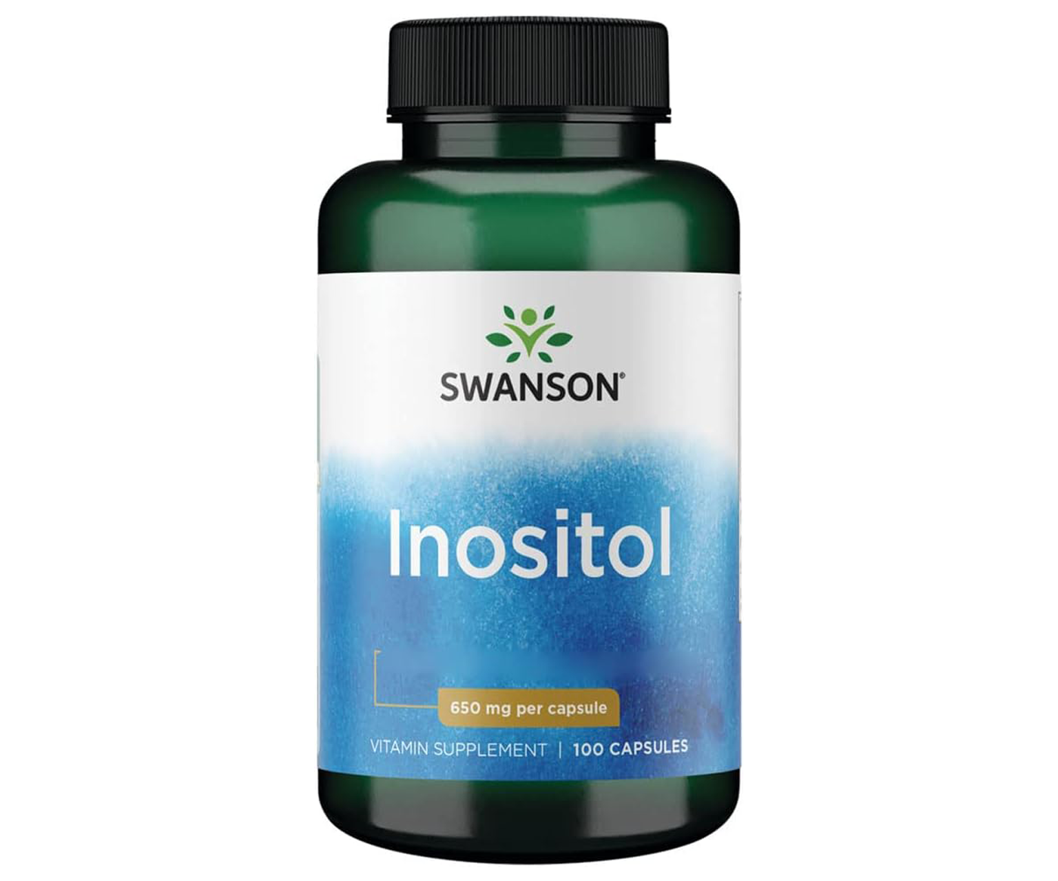 Swanson, Inozytol, suplement diety, 100 kapsułek