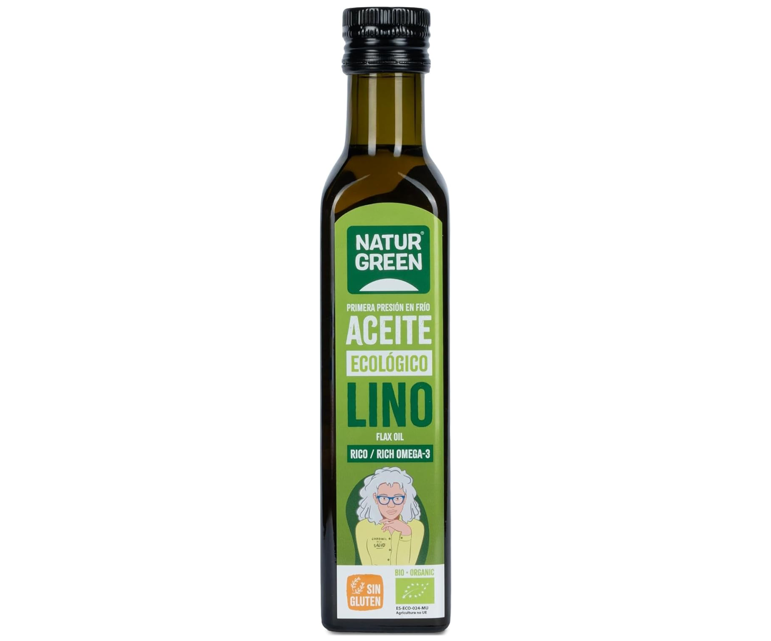 NaturGreen, Olej lniany na odporność, 250 ml