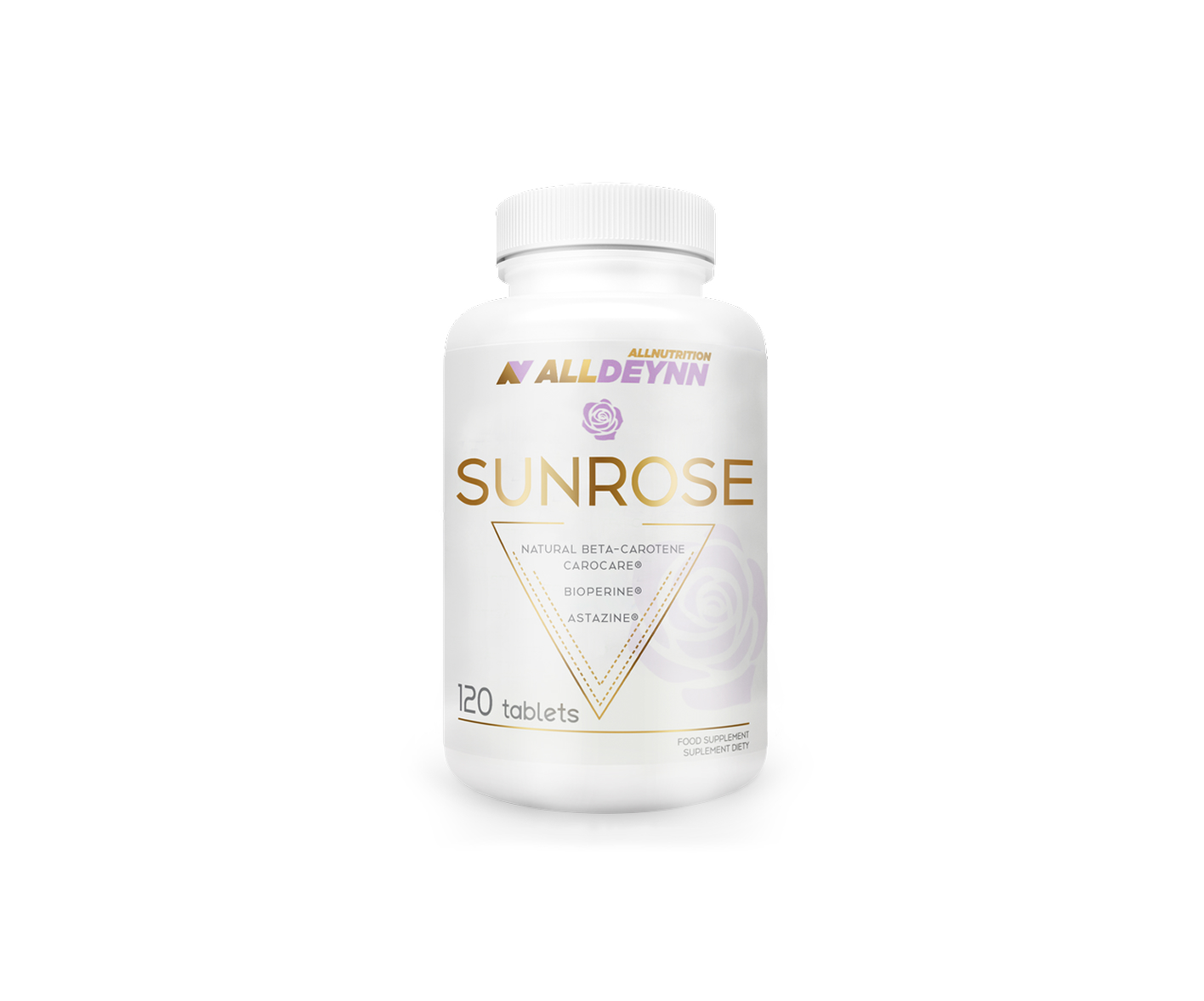 Alldeynn, Sunrose, suplement diety z beta-karotenem, 120 tabletek