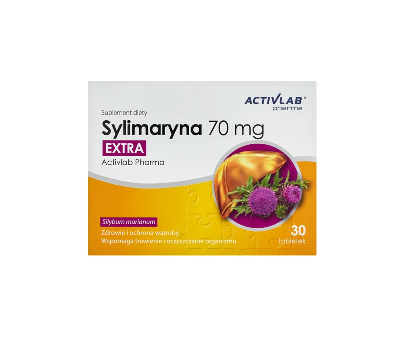 Activlab, Sylimaryna Extra, suplement diety, 30 kapsułek