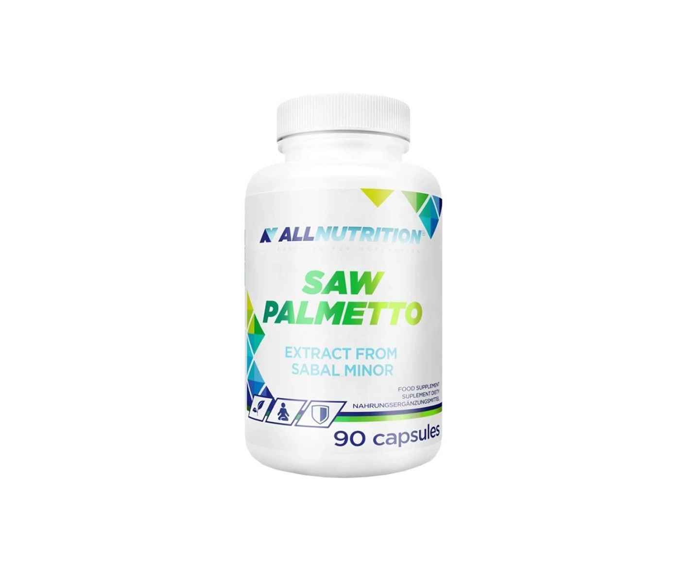 Allnutrition, Saw Palmetto, suplement diety z palmą sabałową, 90 kapsułek