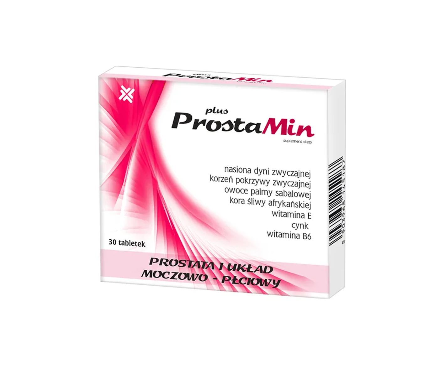 ProstaMin, Plus, suplement diety, 30 tabletek