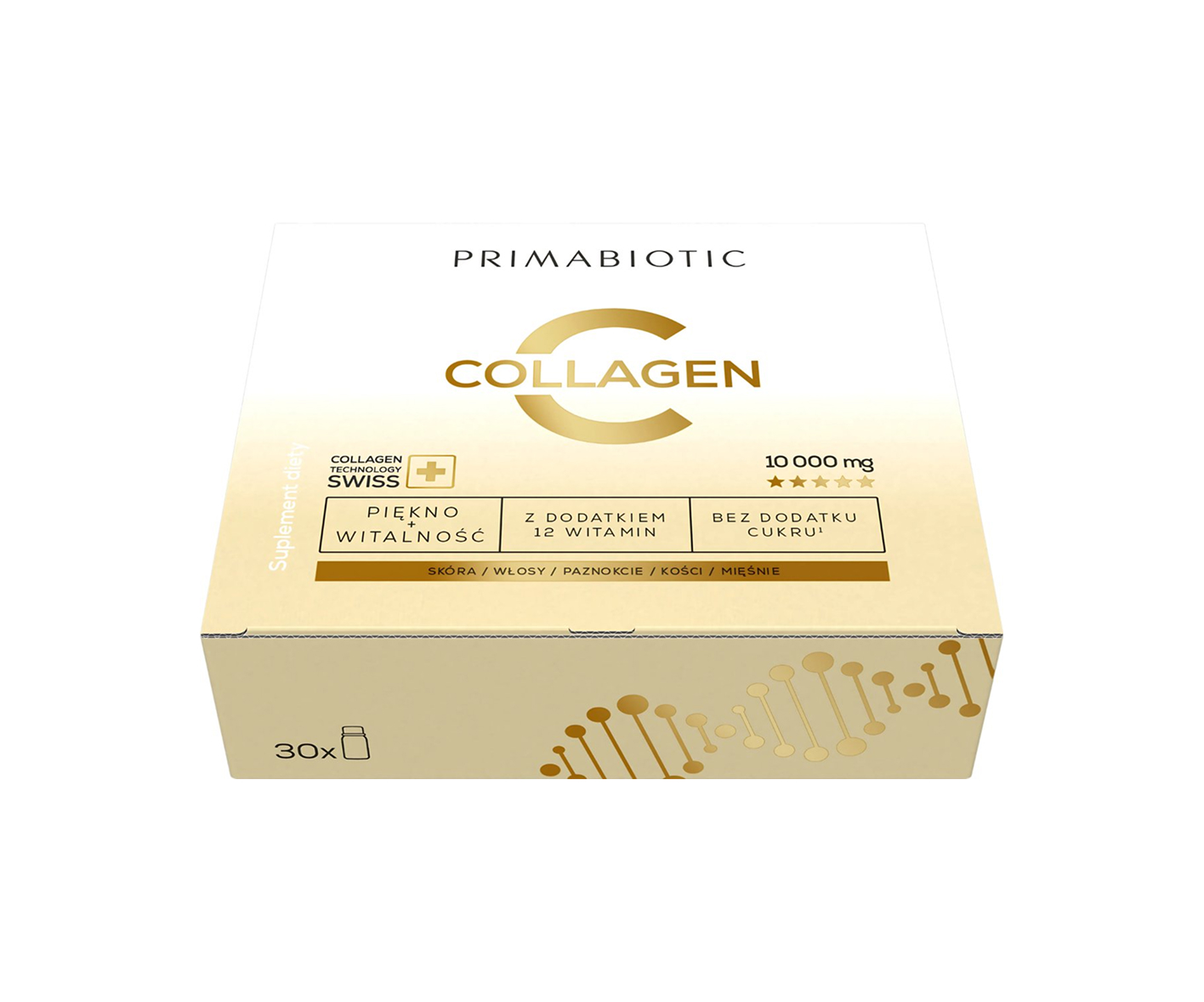 Primabiotic, Collagen, shoty kolagenowe, 30 × 30 ml