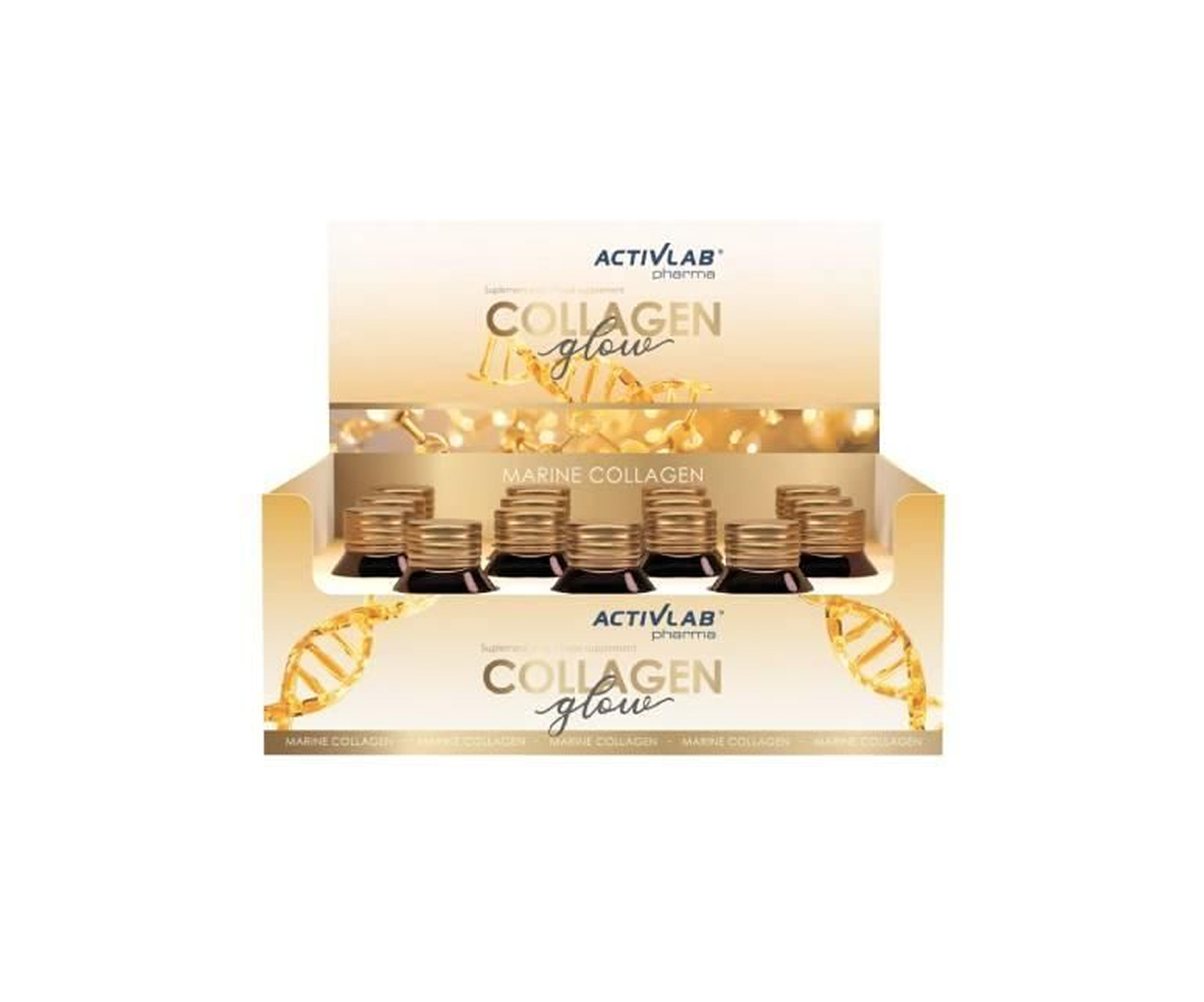 ACTIVELAB, Collagen Glow, shoty kolagenowe, 15 × 30 ml