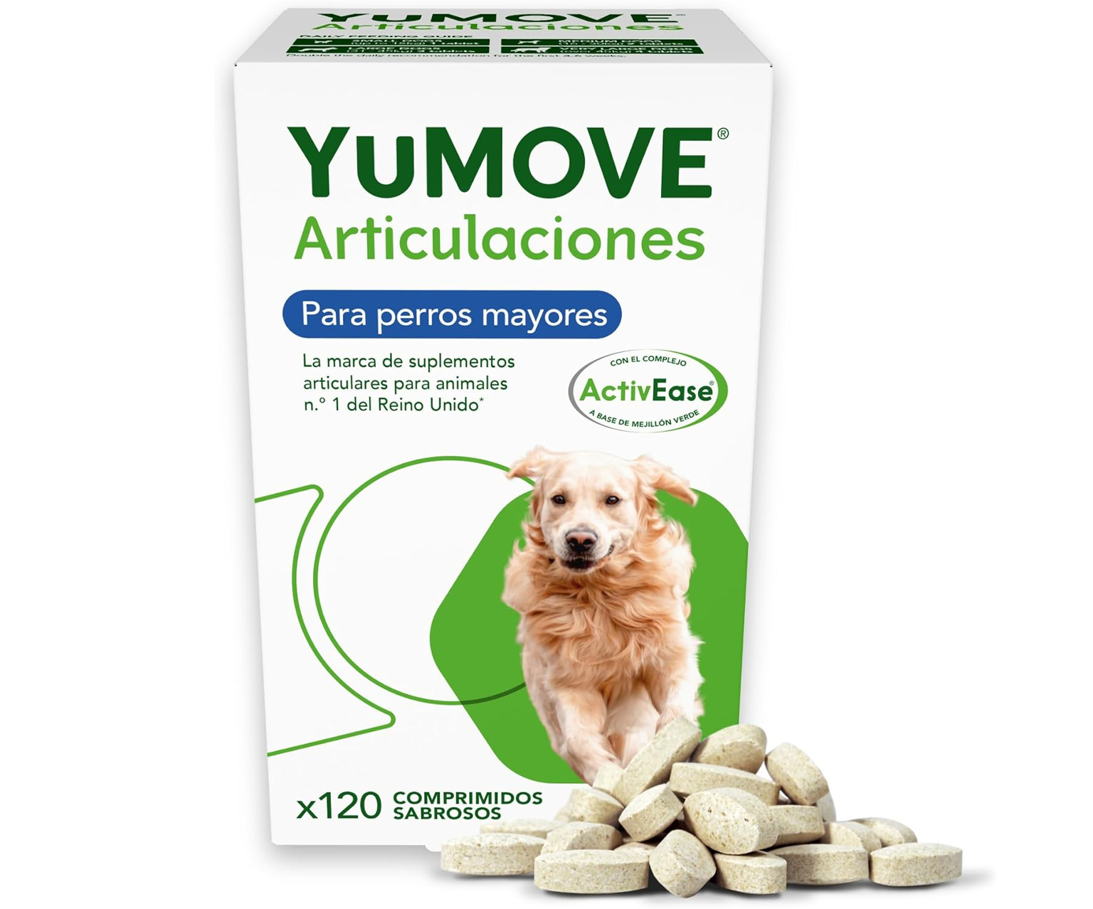 YuMOVE, suplement dla psów na stawy, 120 tabletek