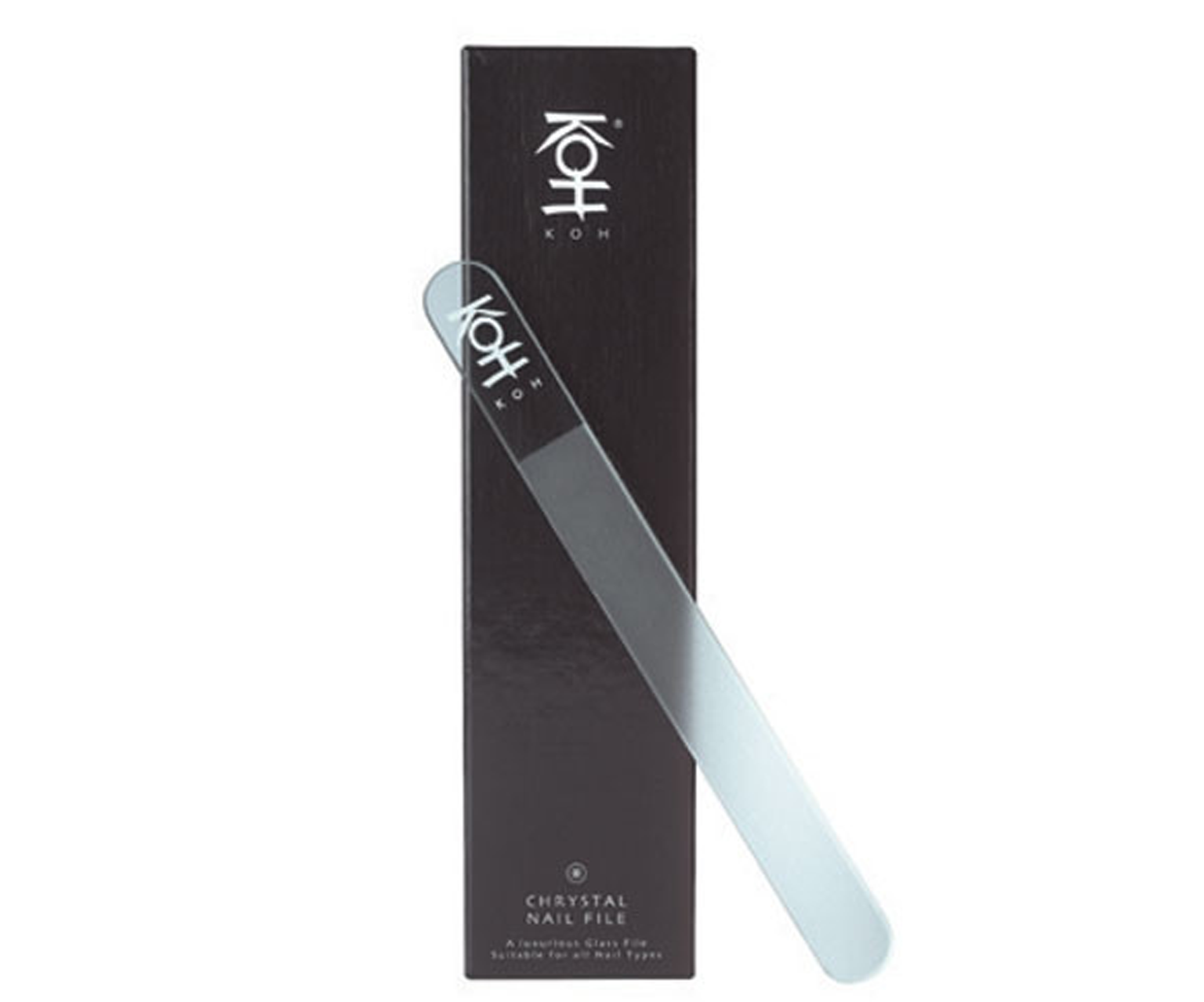 KOH, Crystal Nail File Medium, Szklany pilnik do paznokci