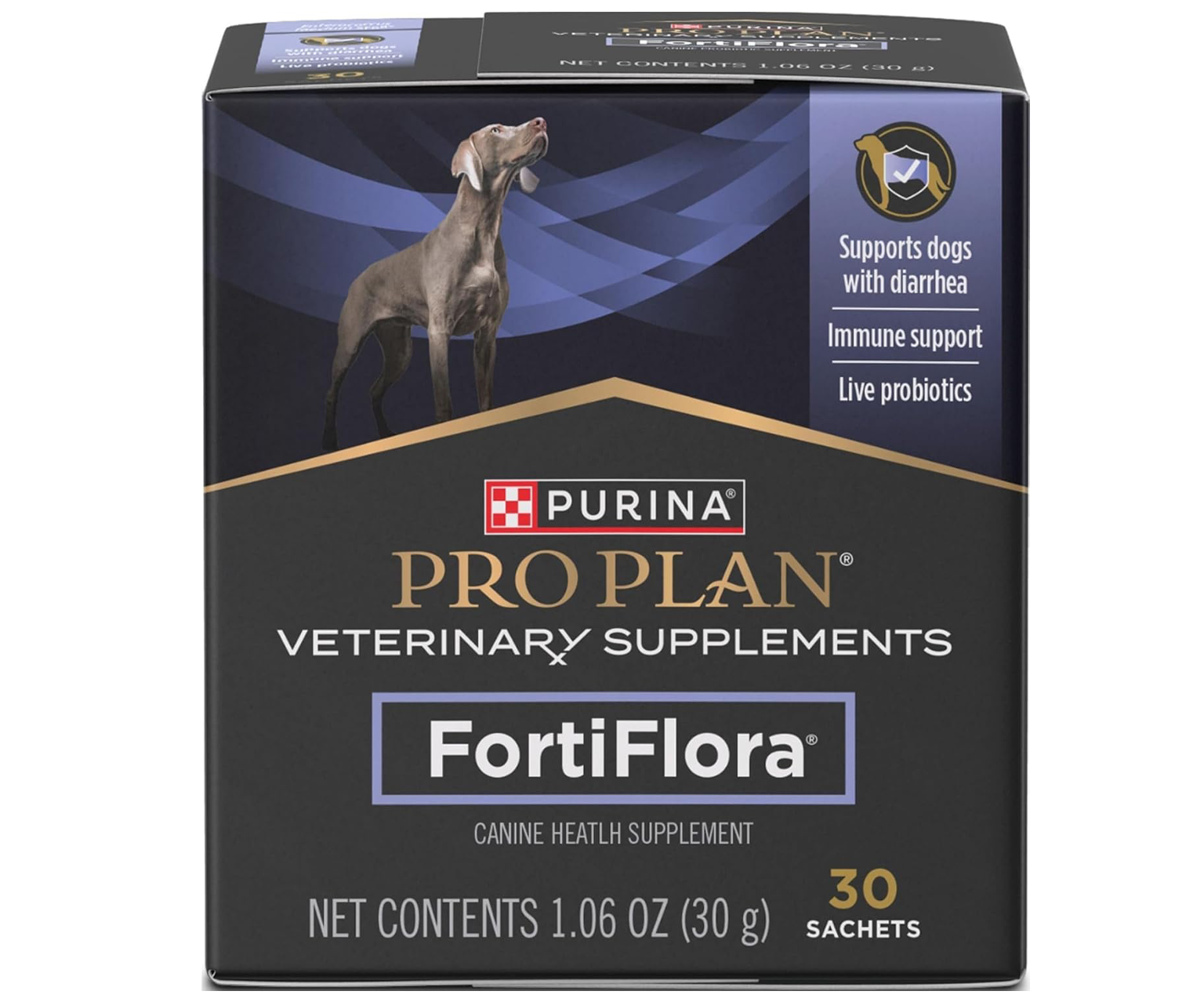 Purina, Pro Plan, Veterinary Diets, FortiFlora, probiotyki dla psów, 30 saszetek