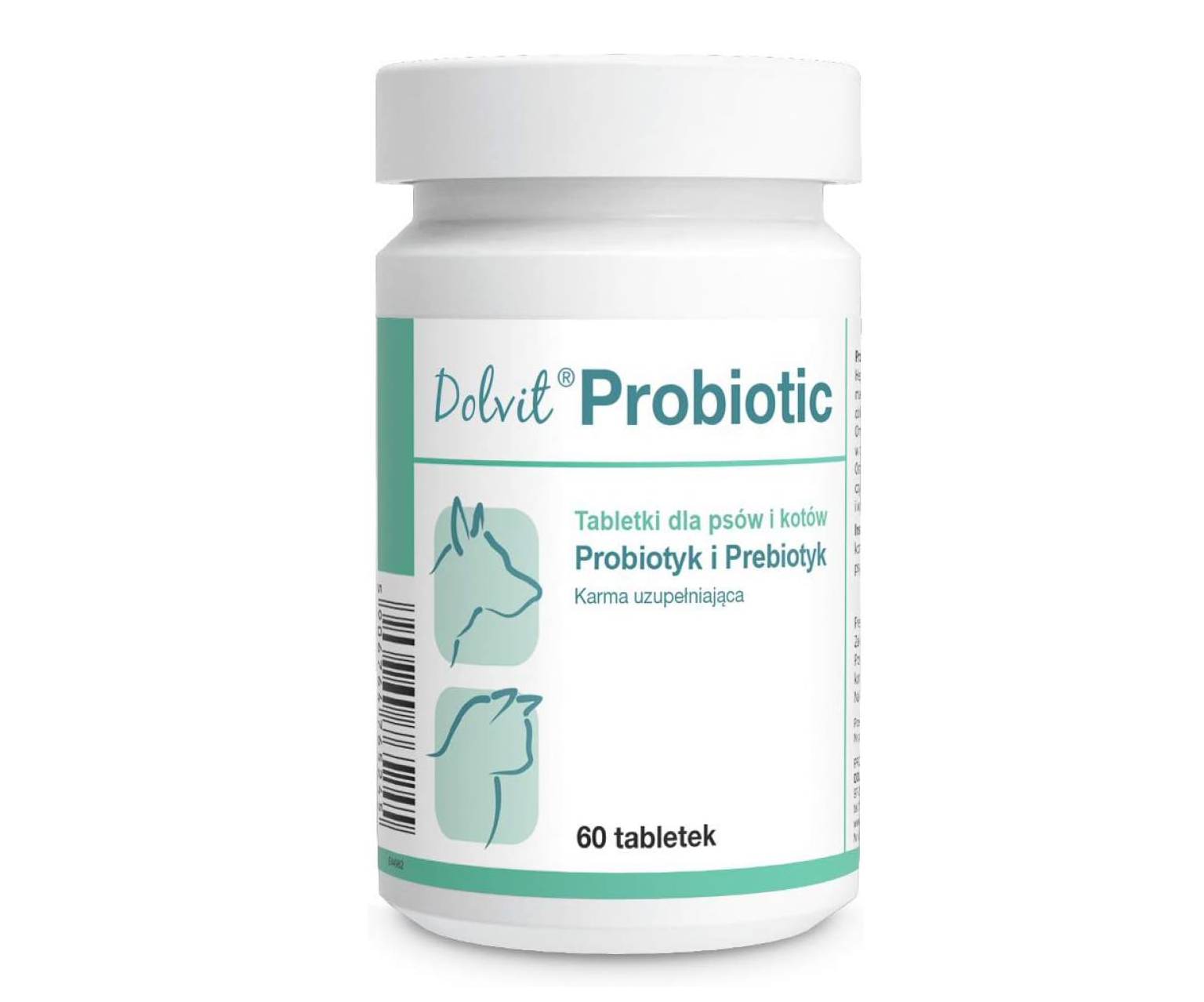 Dolfos, Dolvit, Probiotic, probiotyki dla psów, 60 tabletek