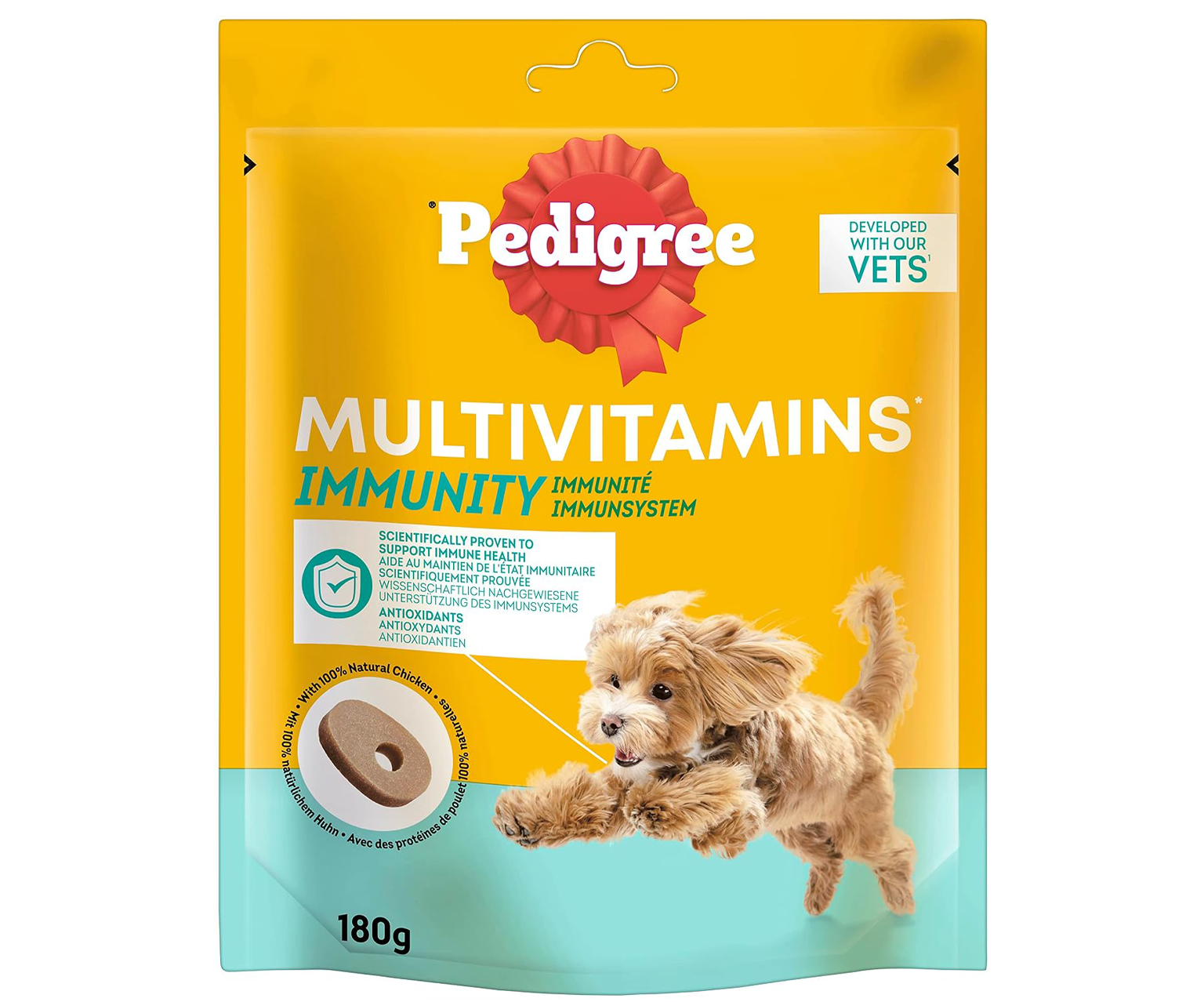 Pedigree, Multivitamins, Immunity, witaminy dla psów, 30 smaczków