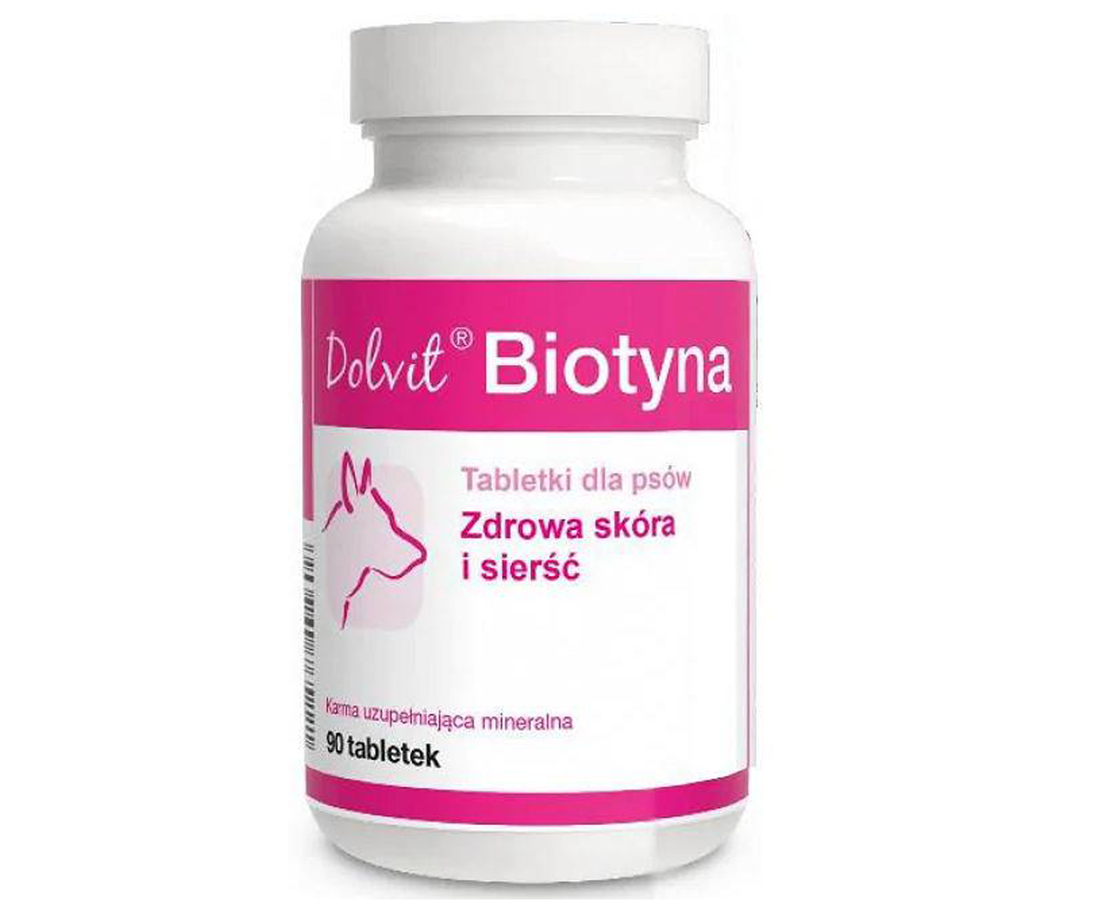 Dolvit Biotyna, Uzupełniająca karma dla psów na sierść i skórę, Suplement dla psów na sierść i skórę