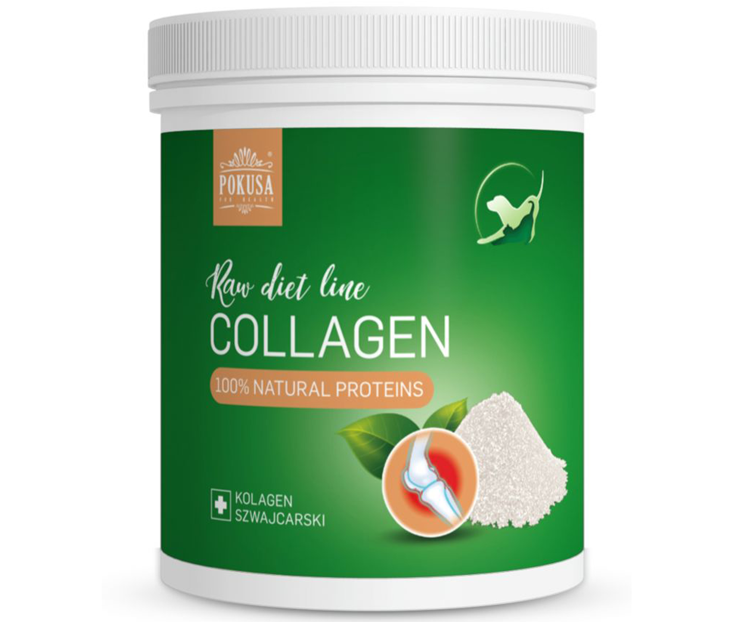 Pokusa Collagen, Kolagenowy suplement dla psów na sierść i skórę